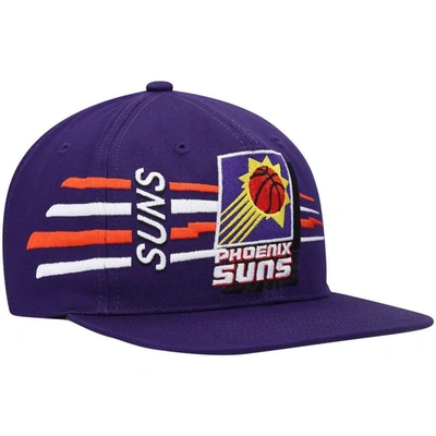 Mitchell & Ness Men's  Purple Phoenix Suns Hardwood Classics Retro Bolt Deadstock Snapback Hat