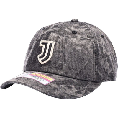 Fan Ink Black Juventus Club Ranch Adjustable Hat