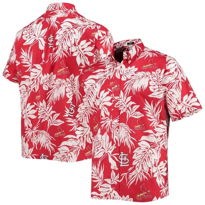 Reyn Spooner Red St. Louis Cardinals Aloha Button-up Shirt