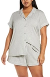 Nordstrom Moonlight Eco Short Pajamas In Grey Heather