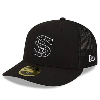 New Era Black Chicago White Sox 2022 Batting Practice Team Low Profile 59fifty Fitted Hat
