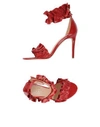 Space Style Concept Sandals In Red