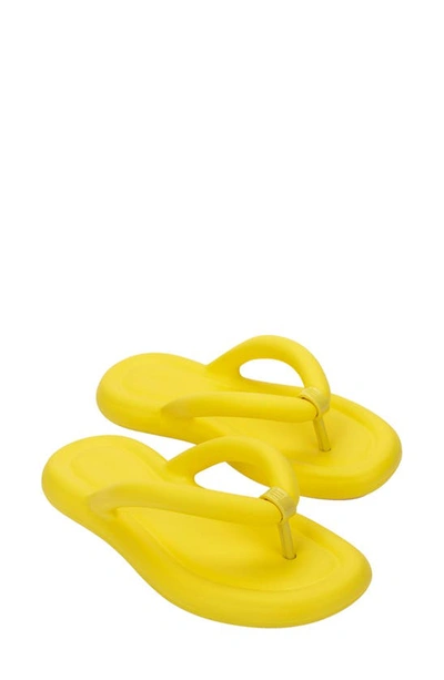 Melissa Women's Flip Free Scented Thong Sandals In Pink/ Yellow