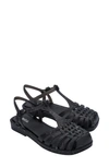 Melissa Aranha Quadrada Ii Water Resistant Sandal In Black