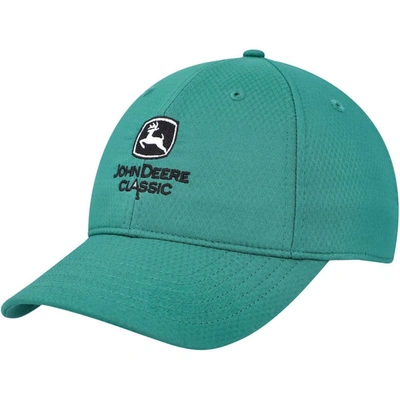 Ahead Green John Deere Classic Performance Adjustable Hat