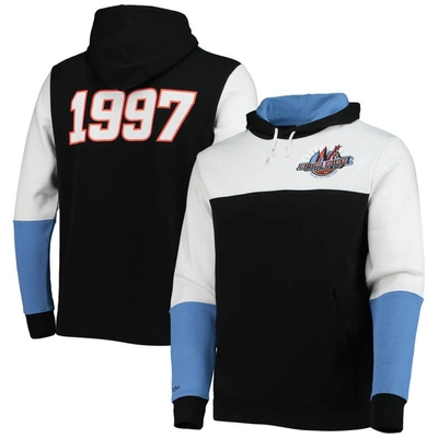 Mitchell & Ness Men's  Black Nba Hardwood Classics 1997 All-star Game Colorblock Fusion Pullover Hood