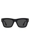Isabel Marant 51mm Square Sunglasses In Black / Grey