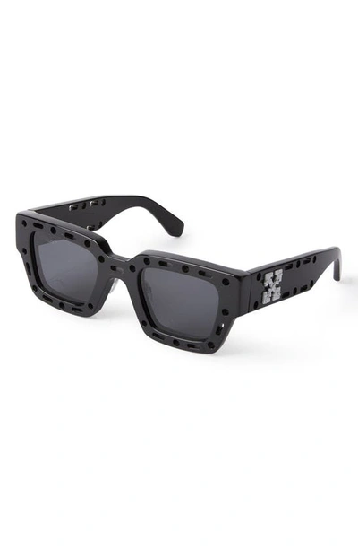 Off-white Mercer 49mm Square Sunglasses In White