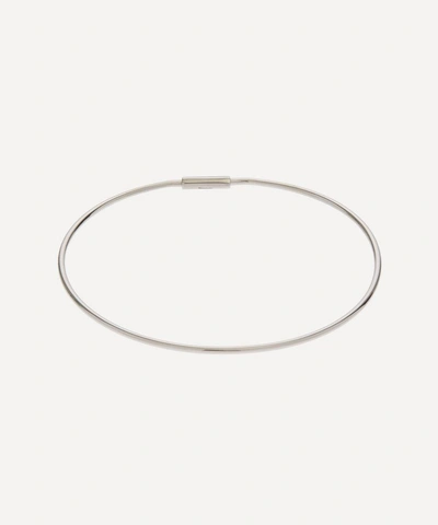 Miansai Platinum-plated Sterling Silver Copper Cuff Bracelet