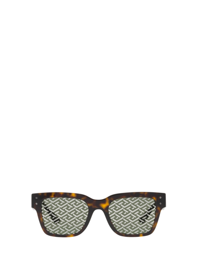 Versace Ve4421 Havana Male Sunglasses