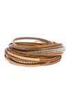 Saachi Flaunt Bracelet In Camel