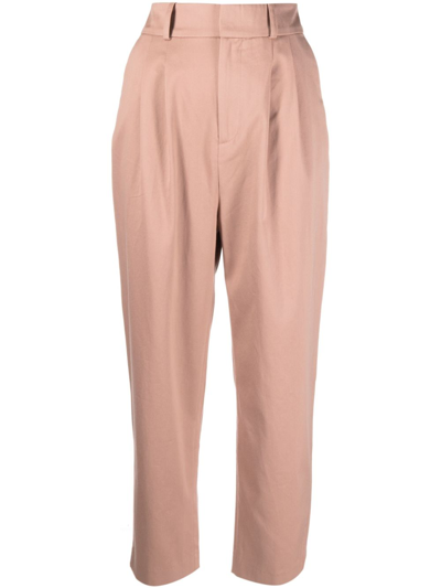 Ba&sh Maiwen Pleated Trousers In Pink