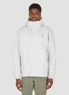 Arc'teryx Atom Lt Padded Shell Hooded Jacket In Grey