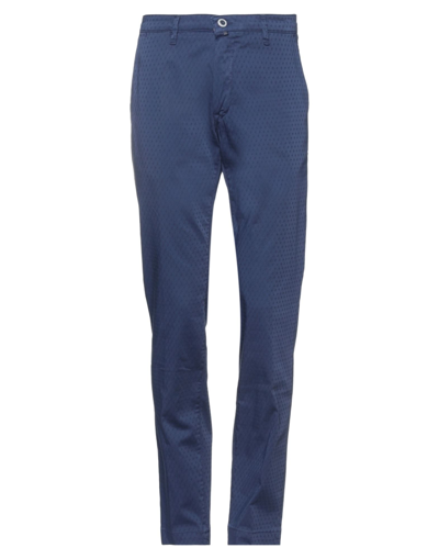 Sei Tre Sei Pants In Blue