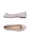 Anna Baiguera Ballet Flats In Light Pink