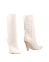Aldo Castagna Ankle Boots In Ivory