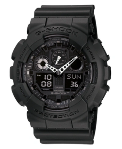 G-shock G Shock Oversized Analog/digital Combo Watch, 55 X 51 Mm In Black