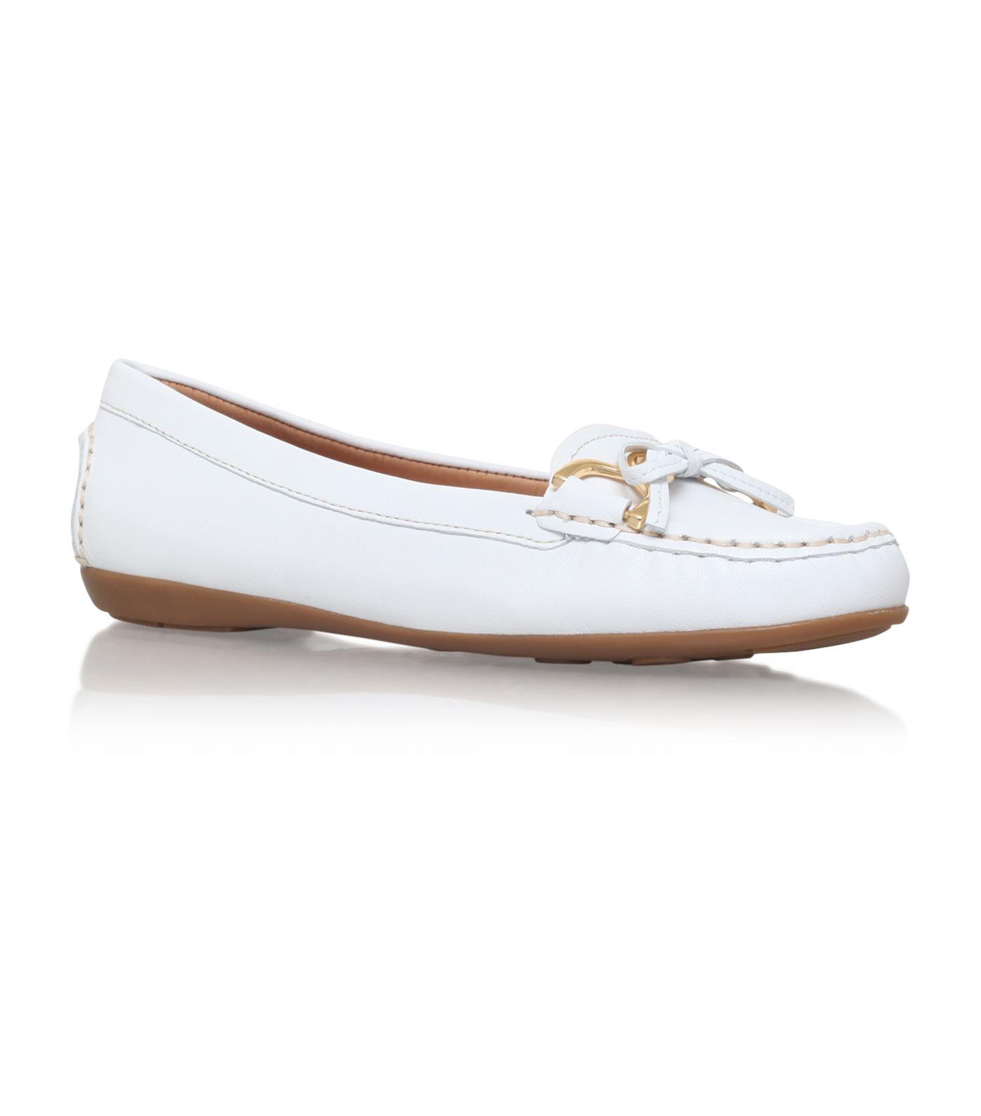 Carvela Kurt Geiger Cally Loafers In White Modesens