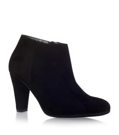 Carvela Kurt Geiger Ross Suede Ankle Boots In Black