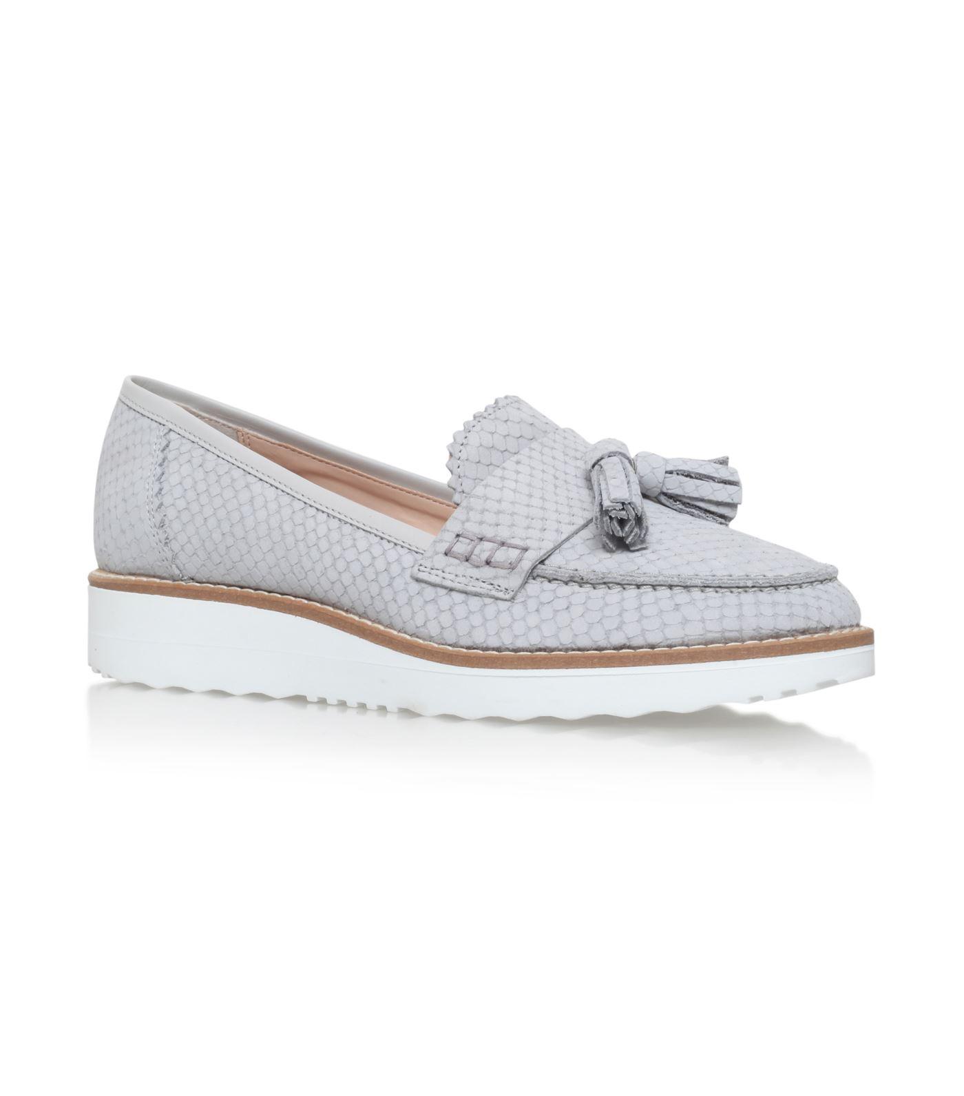 carvela platform loafers
