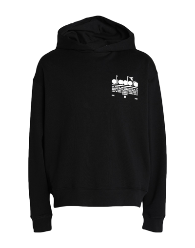 Diadora Sweatshirts In Black