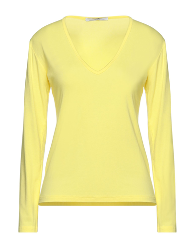 Mr Massimo Rebecchi T-shirts In Yellow