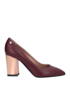 Pollini Pumps In Maroon
