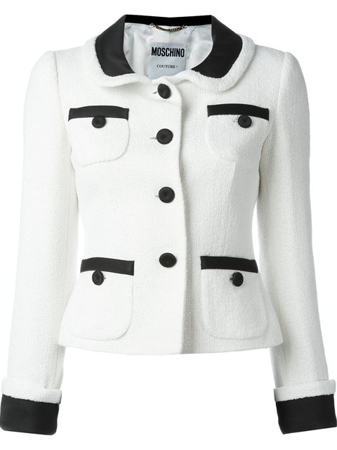 Moschino Fitted Jacket | ModeSens