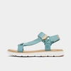 Timberland Bailey Park Ankle Strap Sandal In Teal Nubuck
