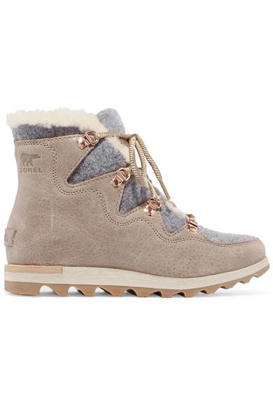 sorel rose gold boots