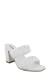 Mia Maine Braided Sandal In White