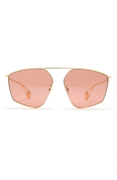 Gucci 60mm aviator sunglasses online