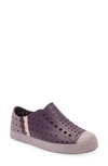 Native Shoes Kids' Jefferson Print Slip-on Sneaker In Cosmic Purple/ Wildflower
