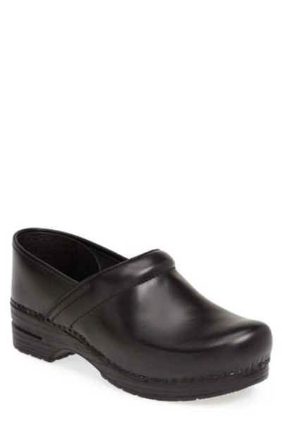 Dansko Pro Clog In Black Cabrio