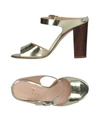 Space Style Concept Sandals In Gold