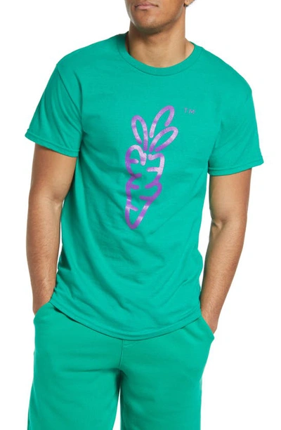 Carrots By Anwar Carrots Signature Graphic Tee In Green