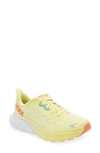 Hoka One One Arahi 6 Running Shoe In Yellow Pear / Sweet Corn