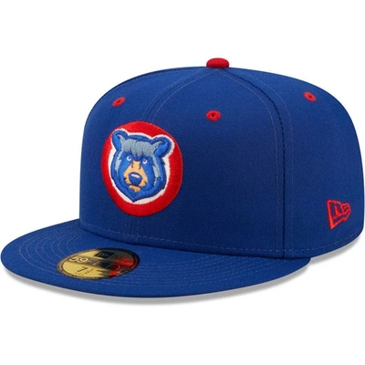 New Era Blue Tennessee Smokies Authentic Collection 59fifty Fitted Hat