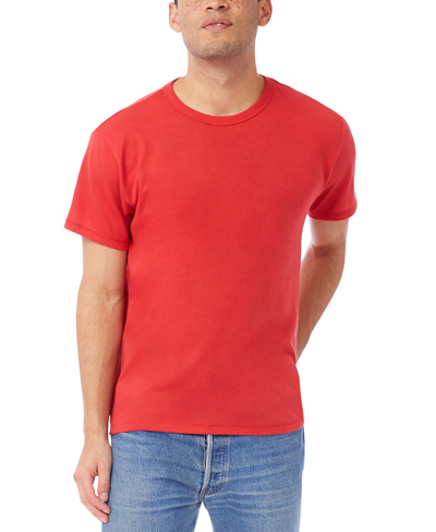 Alternative Apparel Men's The Keeper T-shirt In Vintage-like Red