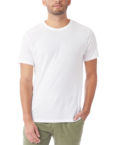 Alternative Apparel Men's Short Sleeves Go-to T-shirt In White