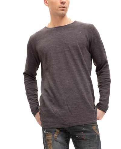 Ron Tomson Men's Modern Double Distorted Sweater In Anthracite