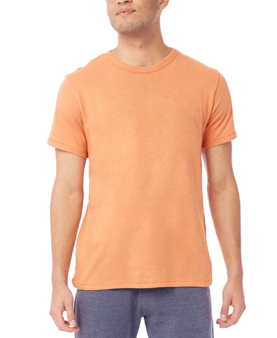 Alternative Apparel Men's Short Sleeves Go-to T-shirt In Southern Orange