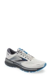 Brooks Men's Adrenaline Gts 22 Running Sneakers From Finish Line In Grey