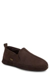 Acorn 'romeo Ii' Genuine Sheepskin Slipper In Chocolate