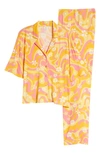 Bp. Sleepy Head Pajamas In Pink Bubblegum Groovy Floral