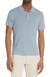 Rag & Bone Men's Harvey Knit Polo Shirt In Blue