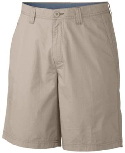 Columbia Men's 8-10" Washed Out Short In Fossil