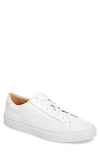 Greats Royale Perforated Low Top Sneaker In White Perforated Leather