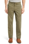Vintage 1946 Classic Fit Military Chinos In Fatigue