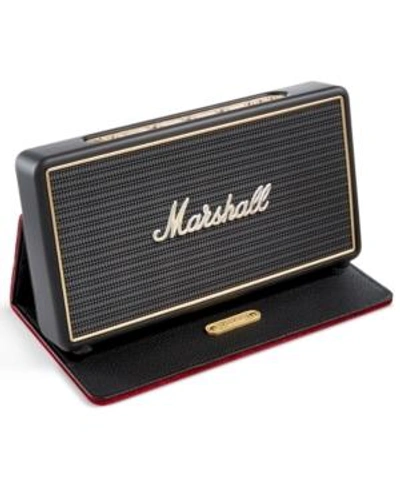 Marshall Stockwell Flip Cover Speaker In Black